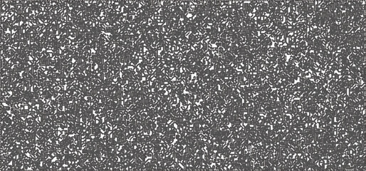 Dotwork noise pattern vector background. Black stipple dots and strips. Abstract noise dotwork pattern. Sand grain effect. Black dots grunge banner. Stipple spots. Stochastic dotted vector background.