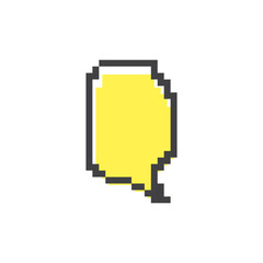 Pixel Speech Bubble