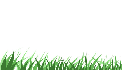Background illustration with green grass image. Perfect for wallpapers, website backgrounds, book covers, greeting cards, invitation cards, posters, banners © Febrial Chalik