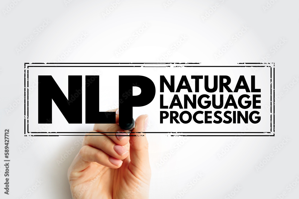 Poster nlp natural language processing - subfield of linguistics, computer science, and artificial intellig