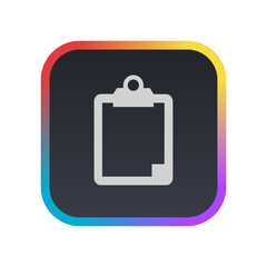 Clip Board - Pictogram (icon) 