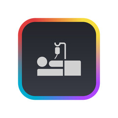 Obraz premium Blood Donor - Pictogram (icon) 