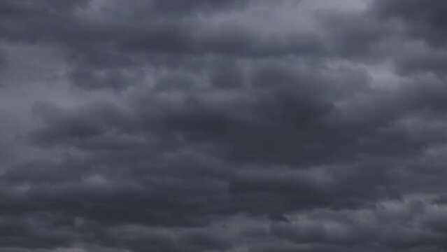 time lapse video with dark storm clouds in the sky,dramatic movement of clouds before a storm,dramatic sky,