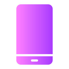 smartphone gradient icon