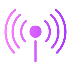 wifi gradient icon