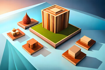 view of a modern house