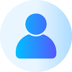 user profiles gradient icon