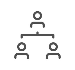 Business and communication related icon outline and linear symbol.	
