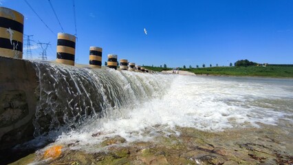waterfall on the river