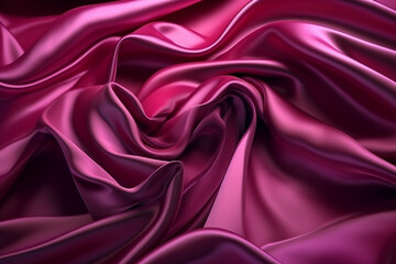 pink silk background Generative AI