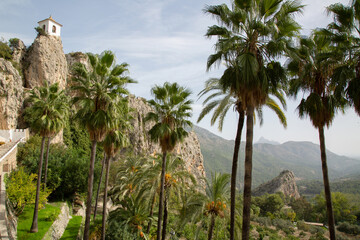 Church and Landscape, Guadalest; Alicante; Spain