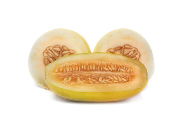 Timun suri isolated on white background