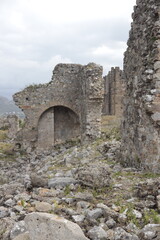 Fototapeta na wymiar Ancient theatre Aspendos