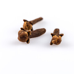 Cloves isolated on white background