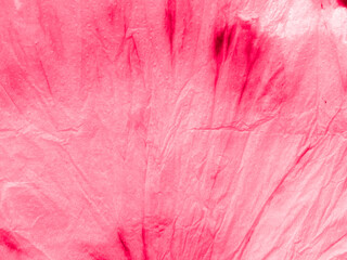 Stain Bohemian Dots Border. Tiedye Ikat