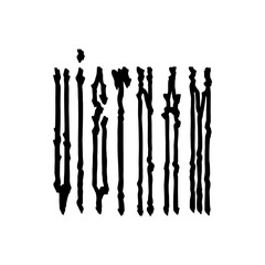 Vietnam handwritten with dragon . Modern calligraphy hand lettering for printing, background, logo, for posters, invitations, cards, etc. Typography vector.