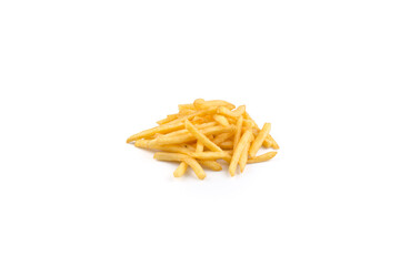 french fries isolated