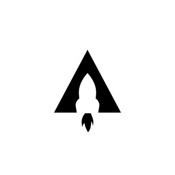 recommend clip art: Rocket ship icon isolated transparent background