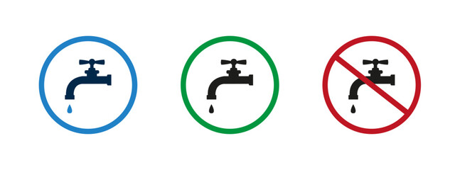 Water tap icon