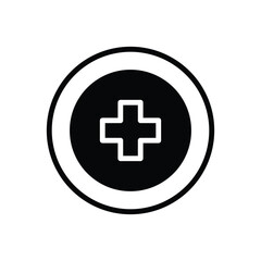 Healthcare icon vector stock.