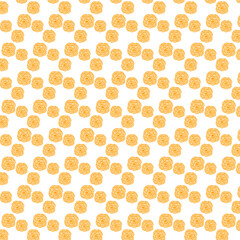 orange flower pattern