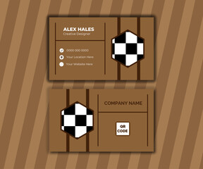 Business Card Design Template Set. Can be adapt to Brochure, Annual Report, Magazine, Poster, Corporate Presentation, Portfolio, Website, Modern Business Card - Creative and Clean Business Card .