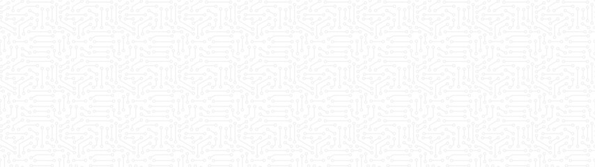 基板のような幾何学的なパターンの背景 - デジタル･AI･コンピュータのイメージ素材 - ワイド
