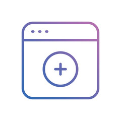 Medicine Web icon vector stock.