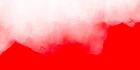 Red watercolor texture background concept