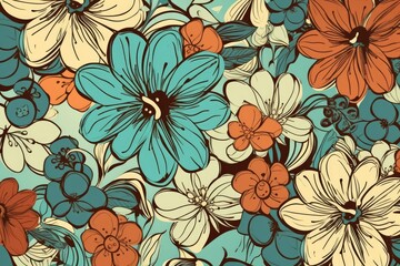 seamless floral pattern