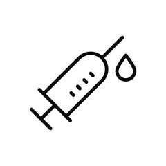Injection icon vector stock.