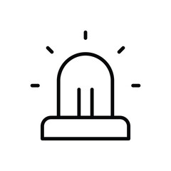 Emergency icon vector stock.