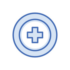 Obraz premium Healthcare icon vector stock.