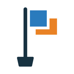 award, flag, award flag icon