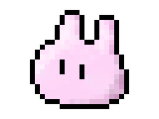 うさぎのドット絵