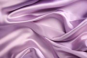 Obraz premium Lavender silk texture background. AI generated 