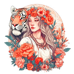 Beautiful Tiger Goddess Bundle