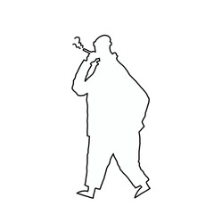 Minimal People Smoking