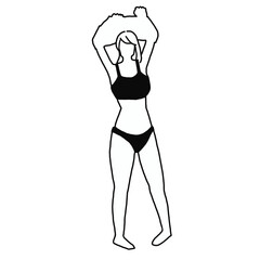 Minimal Girl Dressing