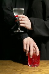 men's and women's drinks