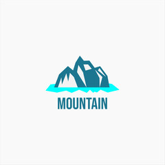 Mountain logo vektor template
