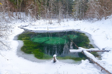 Winter Saula Blue Springs (siniallikad)