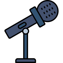 Stand Mic Icon