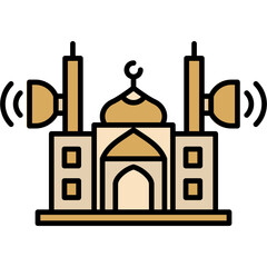 Mosque Speaker Icon