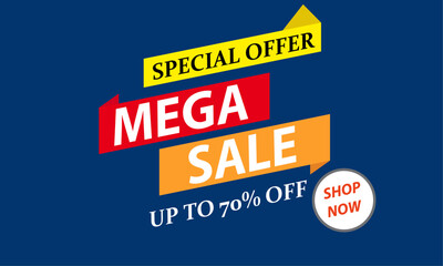 Mega Sale Banner