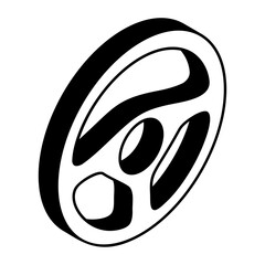 Tire with control arm Concept, automobile suspension Vector color Icon Design, Motor Vehicle Service and automobile repair shop Symbol, Lorry spare parts Sign,  automotive technician equipment stock