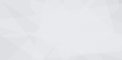 Abstract white and grey triangle lines and technology modern background. Abstract geometric smooth soft background, template and banner design.