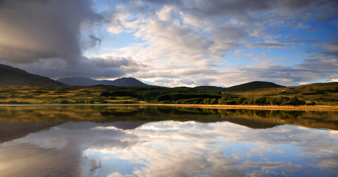Loch Tulla, Rannoch Moor, Highlands, Scotland
