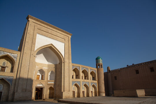 Madrasah Muhammad Amin Inaq, 1765, Ichon Qala (Itchan Kala), UNESCO World Heritage Site, Khiva, Uzbekistan