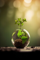 Greening for a Sustainable Future: Reducing CO2 Emissions through Renewable Energy for a Healthier Ecology and a Cooler Planet on Earth Day